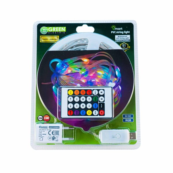 GREEN SMART STRING LIGHTS